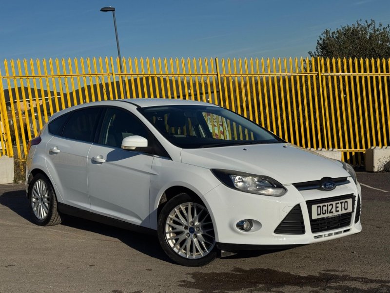 2012 FORD FOCUS 1.6 ZETEC EURO 5 5DR 13 TOTAL PRICE 3,490 MONTHLY FROM 73.02... photo
