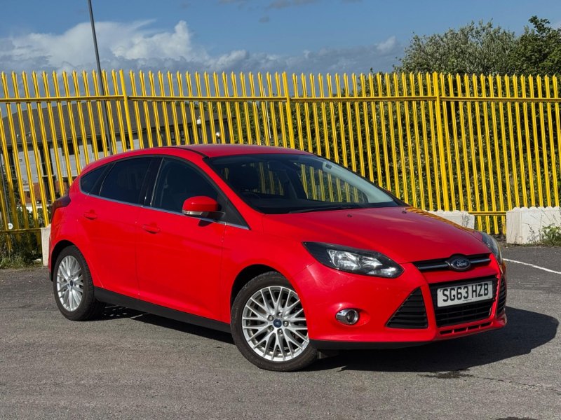 2013 FORD FOCUS 1.0T ECOBOOST ZETEC EURO 5 S S 5DR 13 TOTAL PRICE 4,390... photo