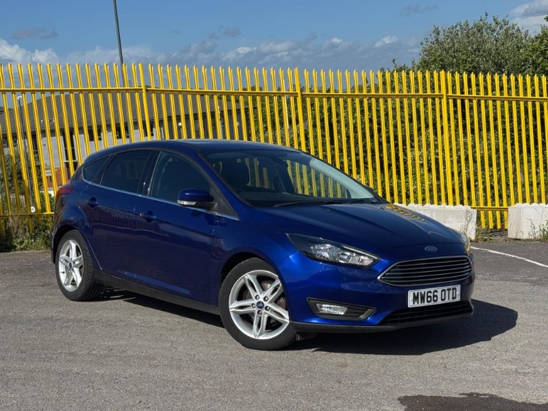 2016 FORD FOCUS 1.0T ECOBOOST ZETEC EURO 6 S S 5DR 13 TOTAL PRICE 4,790... photo