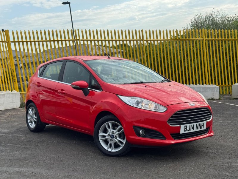 2014 FORD FIESTA 1.0T ECOBOOST ZETEC EURO 5 S S 5DR 13 TOTAL PRICE 4,990... photo